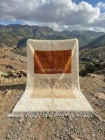 Modern Moroccan Rug - Authentic Beni Ourain Wool Carpet - Image 4