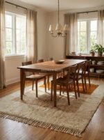 Modern Moroccan Rug - Authentic Beni Ourain Wool Carpet - Image 2